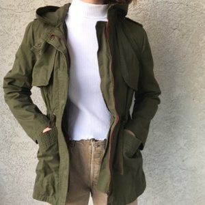 Olive and Oak green utility/trench coat